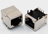 Shielded Low Profile THT RJ45 Jack -40 ℃ To 85 ℃ Operating Temperature For PC Board