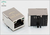 Integrated Magnetics Through Hole RJ45 Female Connector For Networking Devices